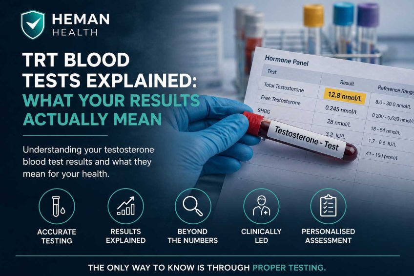 TRT Blood Tests Explained: What Your Results Actually Mean